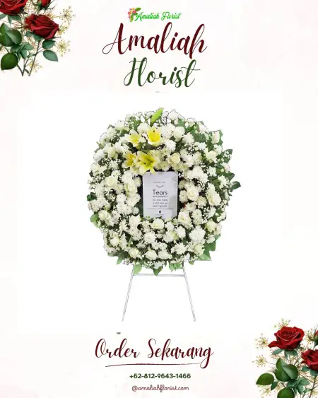 Krans Bunga Duka Kumai